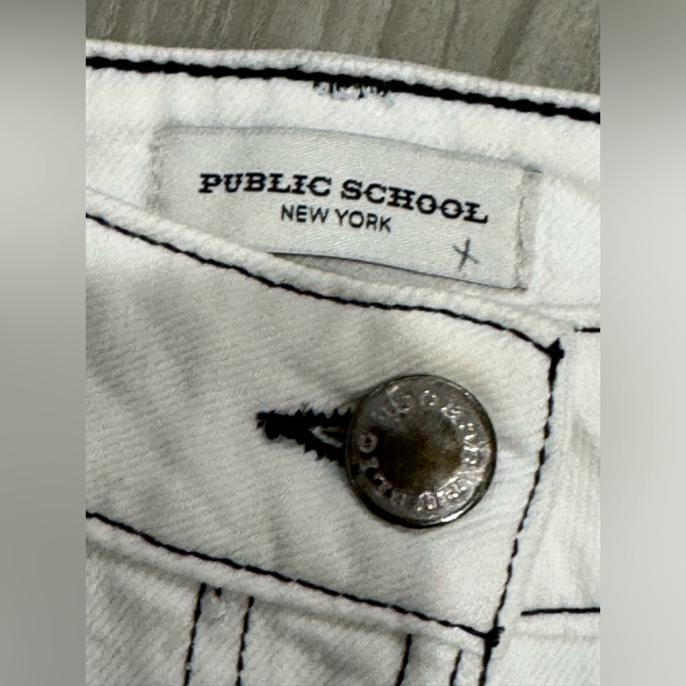 Public School Pamela Straight-Leg Denim Jeans - Picture 7 of 10